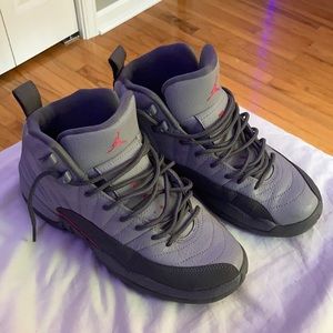 nike air jordan 12 retro wolf grey vivid pink